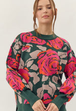 Load image into Gallery viewer, Smell The Roses Knit Sweater