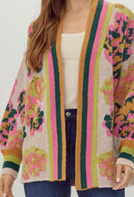 Load image into Gallery viewer, Crisp Mornings Floral Print Cardigan
