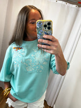 Load image into Gallery viewer, Take Me Back Embroidered Top