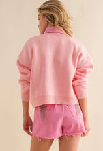 Load image into Gallery viewer, Pink Christmas Tinsel Sweater