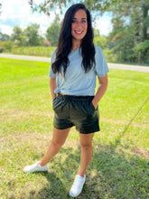 Load image into Gallery viewer, Uptown Girl Vegan Leather Shorts