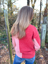 Load image into Gallery viewer, She's The One Color Block Sweater