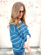 Load image into Gallery viewer, Easy Does It Stripe Sweater