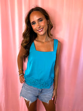 Load image into Gallery viewer, Ansley Satin Lace Top
