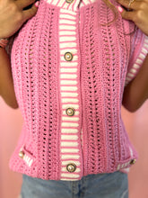 Load image into Gallery viewer, The Jackie Sleeveless Sweater Vest
