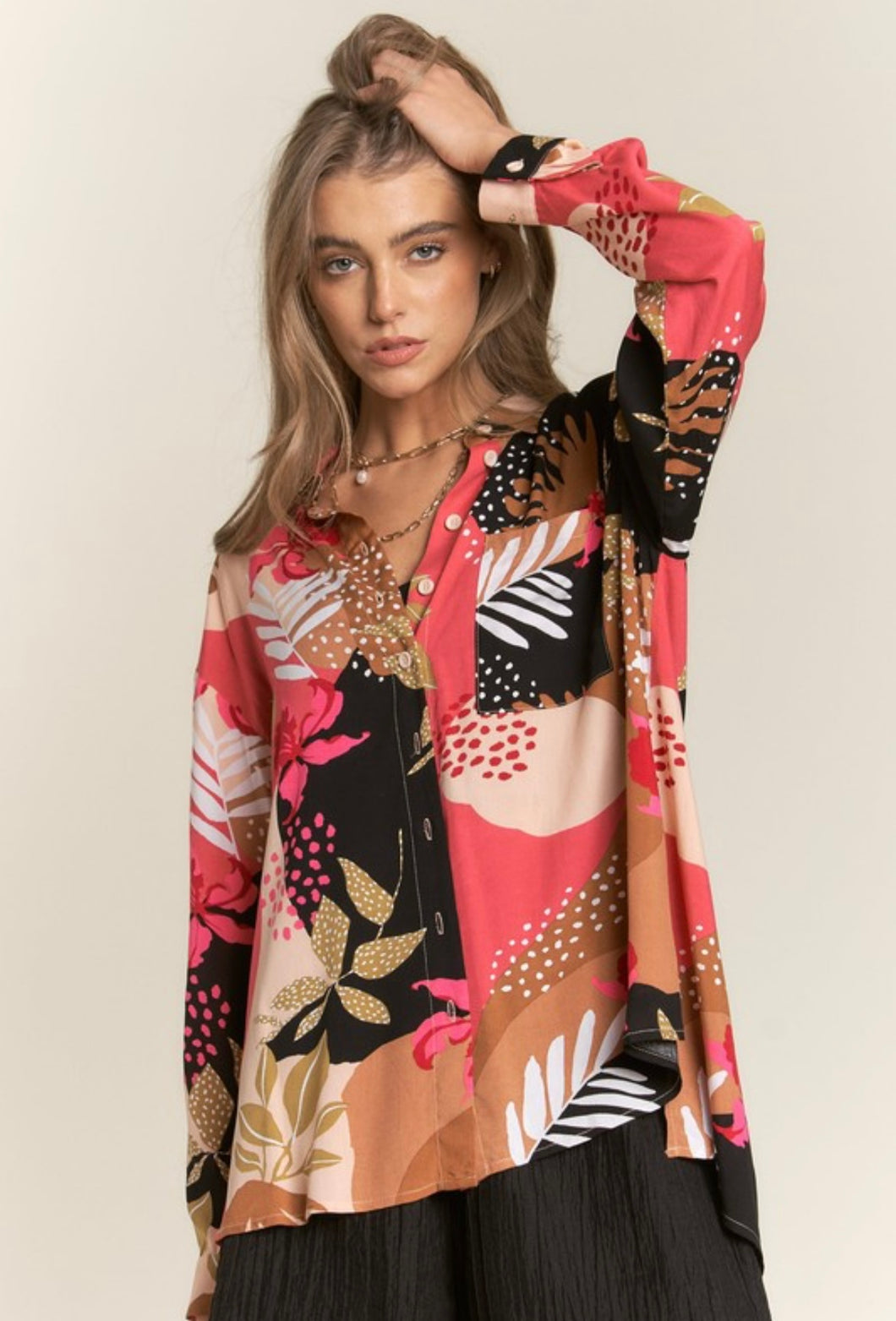 New Chapter Floral Top