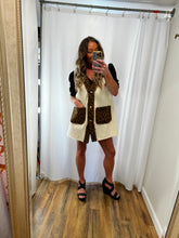 Load image into Gallery viewer, On The Prowl Leopard Vest Dress
