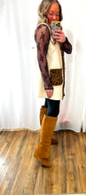 Load image into Gallery viewer, On The Prowl Leopard Vest Dress
