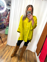 Load image into Gallery viewer, Washed Satin Button Down Top
