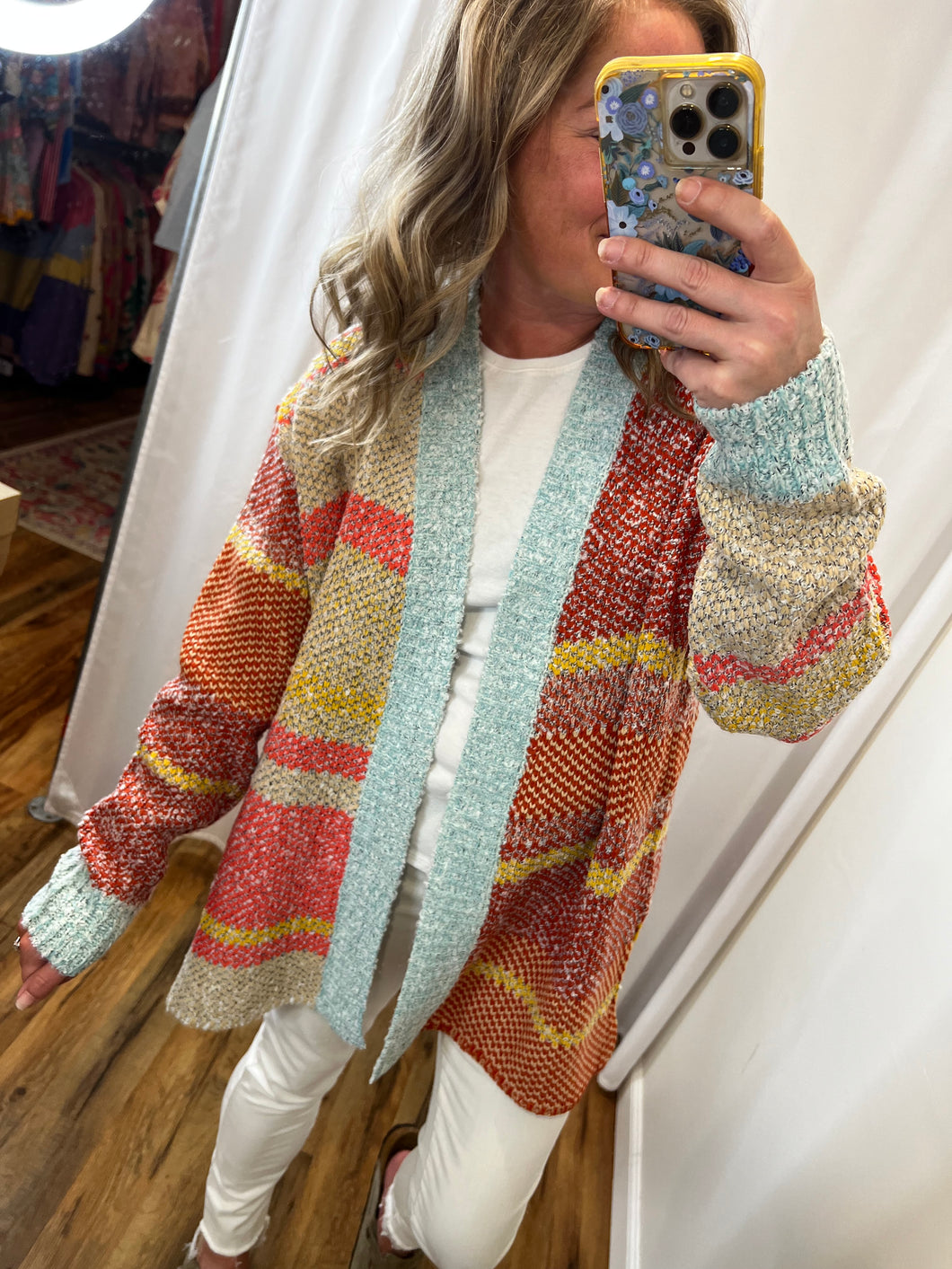 RESTOCK|Desert Nights Striped Cardigan