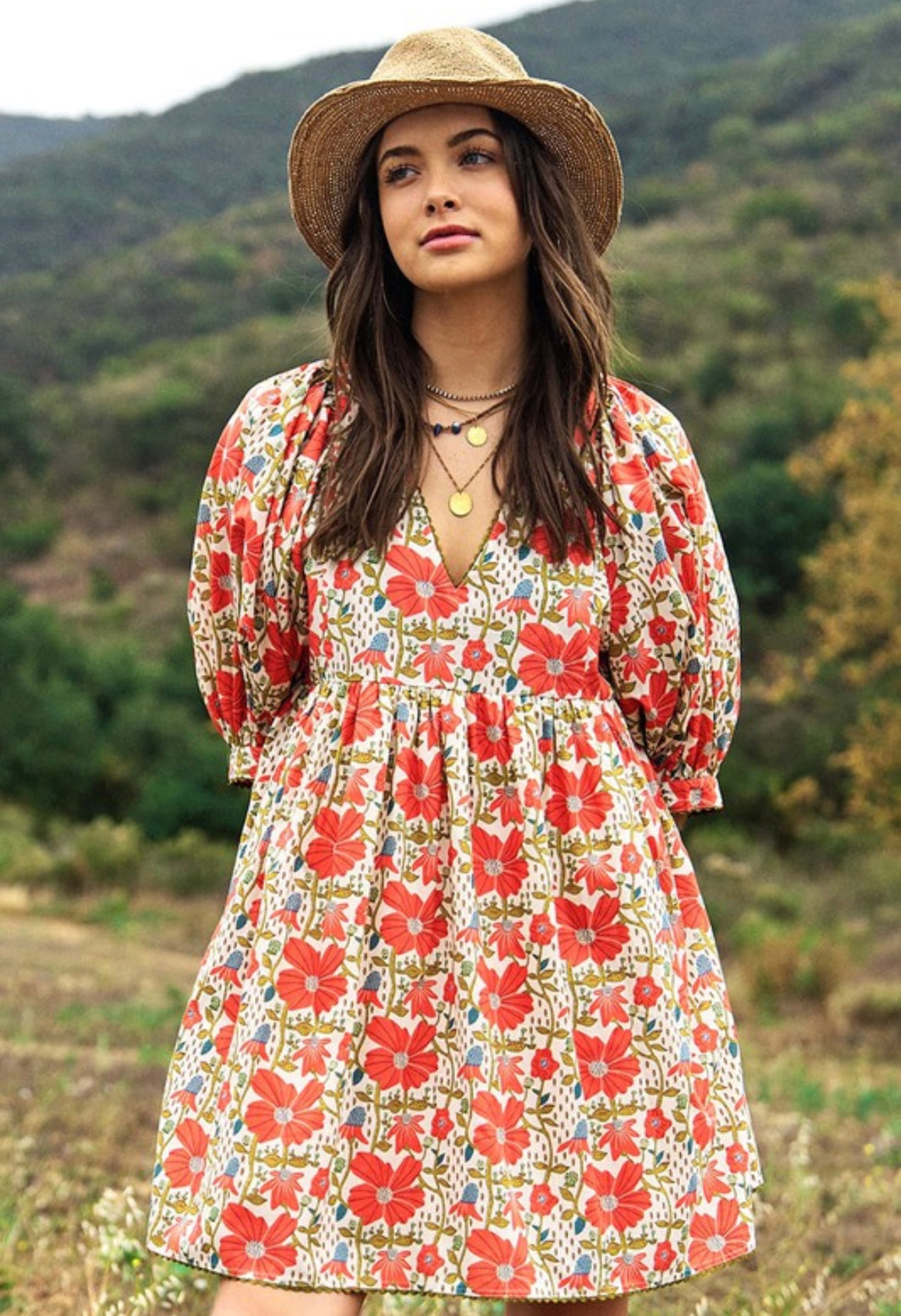 Floral Expectations Mini Dress