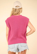 Load image into Gallery viewer, Cozy Up Woven Sweater Vest
