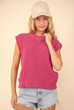 Load image into Gallery viewer, Cozy Up Woven Sweater Vest
