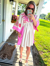 Load image into Gallery viewer, Mia Vintage Inspired Embroidered Mini Dress | RESTOCK
