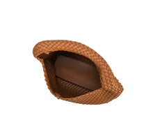 Load image into Gallery viewer, Melie Bianco Saddle Johanna Recycled Vegan Leather Shoulder Bag

