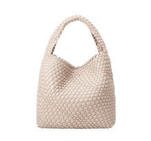 Load image into Gallery viewer, Melie Bianco Ivory Johanna Recycled Vegan Leather Shoulder Bag
