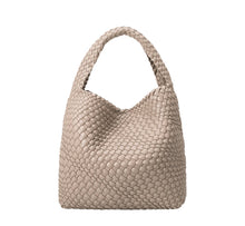 Load image into Gallery viewer, Melie Bianco Taupe Johanna Recycled Vegan Leather Shoulder Bag
