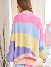 Load image into Gallery viewer, Absolutely Precious Pastel Wave Cardigan

