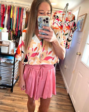 Load image into Gallery viewer, Flirt With Me Elastic Waist Shorts
