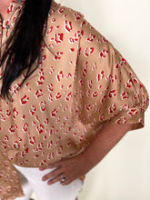 Load image into Gallery viewer, Wild At Heart Dolman Sleeve Top
