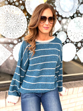 Load image into Gallery viewer, Easy Does It Stripe Sweater
